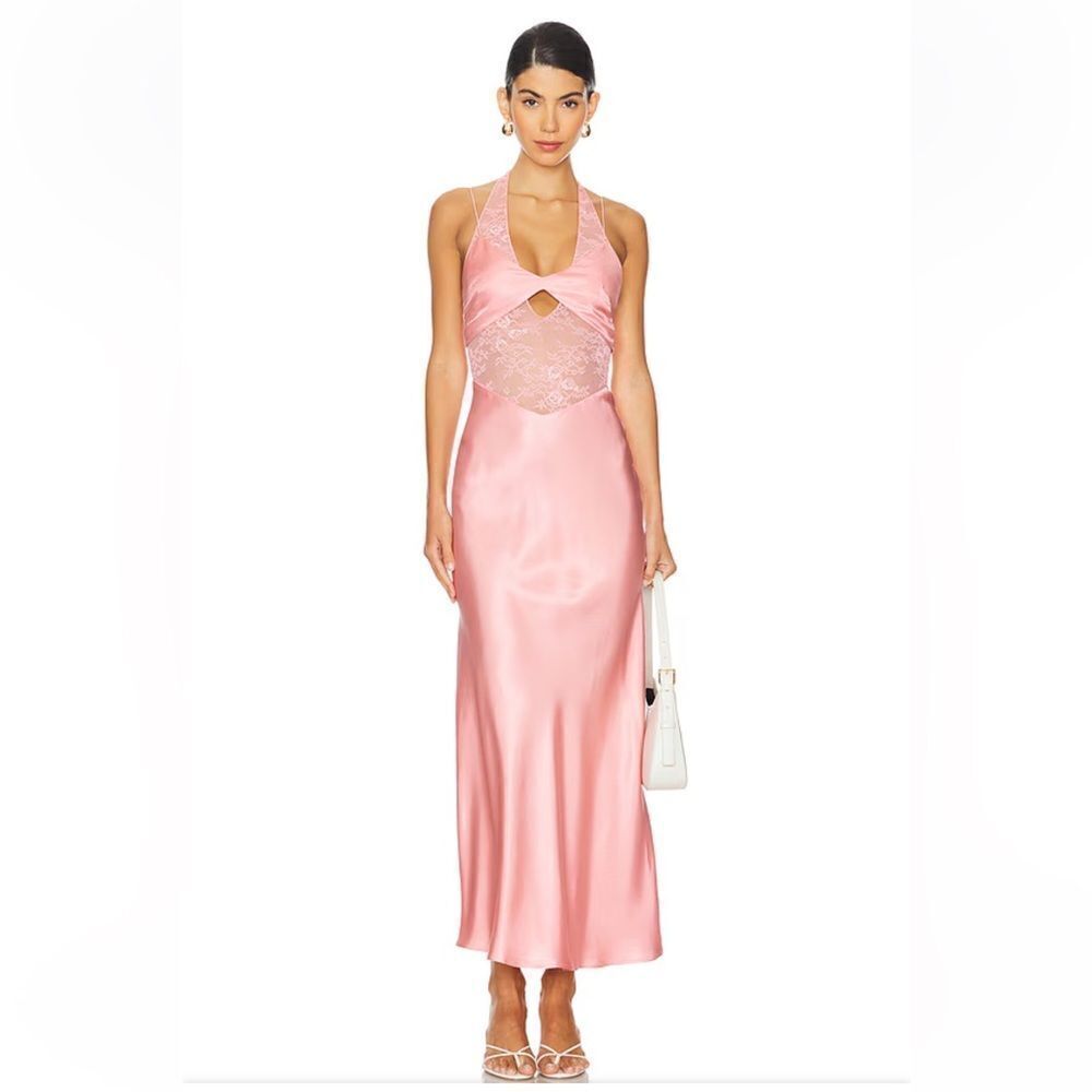 Bec & Bridge Pink Maxi Dress